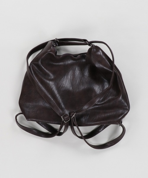 SPINNS（スピンズ）の「バタフライ×リボン 合皮ショルダーバッグ / 3way仕様 /リュック/斜め掛け/ワンショル（ショルダーバッグ・レディース・ブラウン/ブラック/ベージュ・ONESIZE）」の6枚目の写真