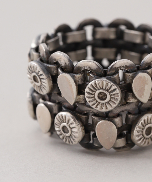 THARU SILVER(タルー シルバー) Double Ring SUN（リング）｜EDIFICE