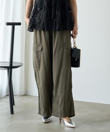 麻テンセルカーゴパンツ