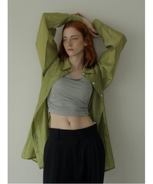 AMAIL | Satin skin shirt(シャツ/ブラウス)