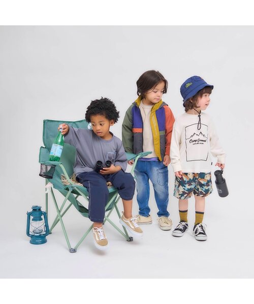Ampersand(アンパサンド)の「ソックス3枚セット(ソックス/靴下・キッズ・キナリ/オフホワイト/ブラック・15 /18/21/24)」の5枚目の写真