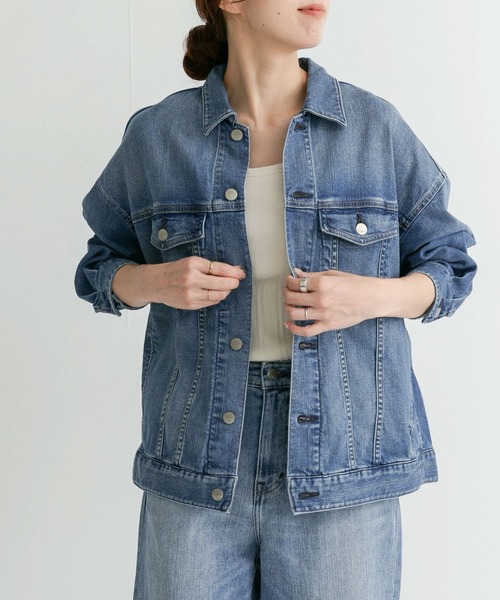 Healthy DENIM Branオーバーサイズデニムジャケット Healthy DENIM】 Bran(ブラン)オーバーサイズデニムジャケット