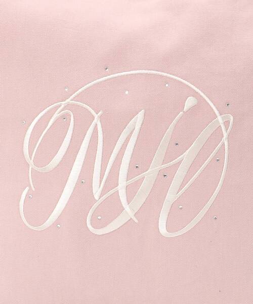 MAJESTIC LEGON（マジェスティックレゴン）の「リボンモチーフセットロゴトートバッグ（トートバッグ・レディース・ピンク/アイボリー/ブラック/ボルドー/ブルー/パープル/イエロー/オレンジ/グリーン・FREE）」の16枚目の写真