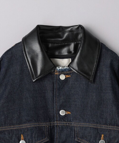 【完売商品】＜AEWEN MATOPH＞スタンドカラー デニムブルゾン AEWEN MATOPH（イウエン マトフ）の「＜AEWEN MATOPH＞2WAY