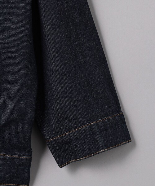 AEWEN MATOPH(イウエン マトフ)の「<AEWEN MATOPH>2WAYカラー デニム ブルゾン(デニムジャケット・レディース・ライトブルー/ネイビー・38/36)」の7枚目の写真
