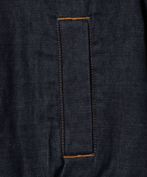 AEWEN MATOPH(イウエン マトフ)の「<AEWEN MATOPH>2WAYカラー デニム ブルゾン(デニムジャケット・レディース・ライトブルー/ネイビー・38/36)」の11枚目の写真