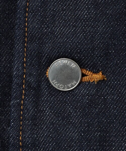 AEWEN MATOPH(イウエン マトフ)の「<AEWEN MATOPH>2WAYカラー デニム ブルゾン(デニムジャケット・レディース・ライトブルー/ネイビー・38/36)」の12枚目の写真