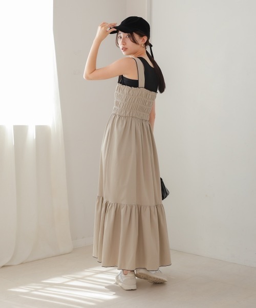 Bab（バブ）の「ベロアバックリボンキャップ（キャップ・レディース・ベージュ/ブラック・ONESIZE）」の7枚目の写真