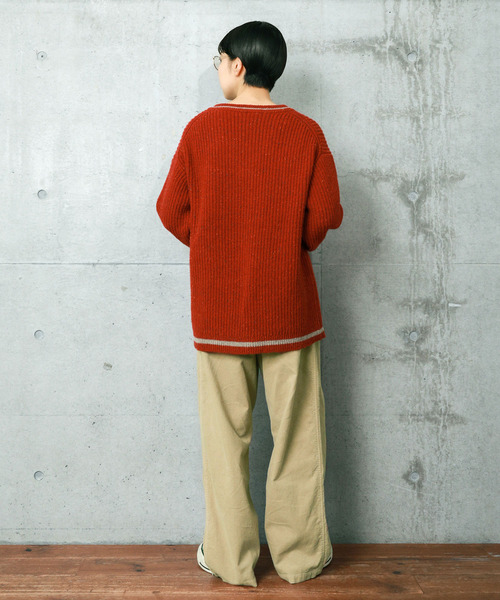 【セール】14Wコーデュロイ 製品染めストレートパンツ（その他パンツ）｜PAR ICI（パーリッシィ）