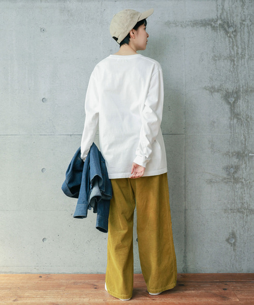 【セール】14Wコーデュロイ 製品染めストレートパンツ（その他パンツ）｜PAR ICI（パーリッシィ）