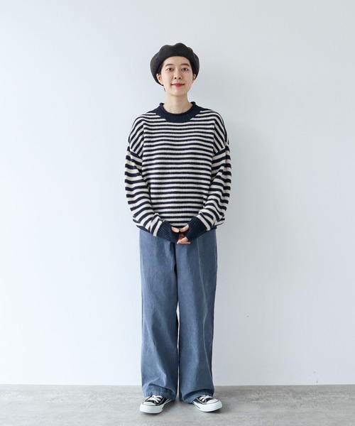 【セール】14Wコーデュロイ 製品染めストレートパンツ（その他パンツ）｜PAR ICI（パーリッシィ）