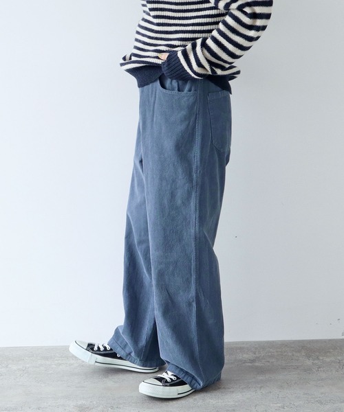 【セール】14Wコーデュロイ 製品染めストレートパンツ（その他パンツ）｜PAR ICI（パーリッシィ）