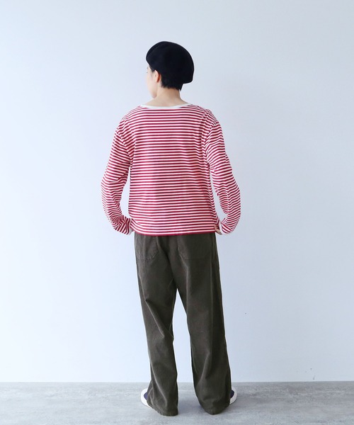 【セール】14Wコーデュロイ 製品染めストレートパンツ（その他パンツ）｜PAR ICI（パーリッシィ）