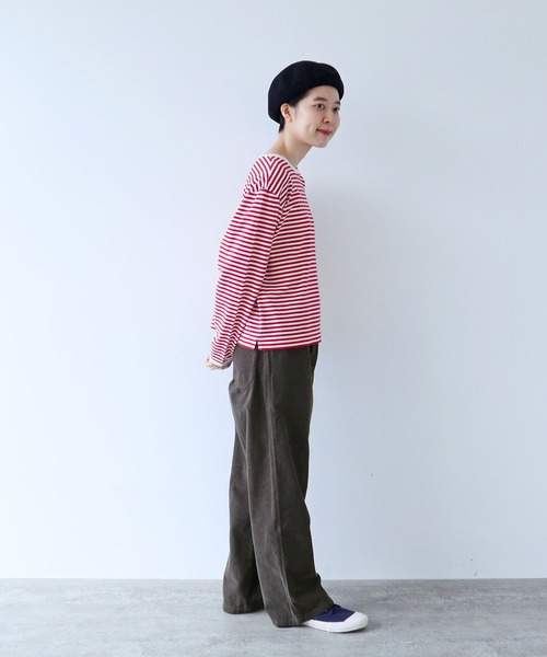 【セール】14Wコーデュロイ 製品染めストレートパンツ（その他パンツ）｜PAR ICI（パーリッシィ）