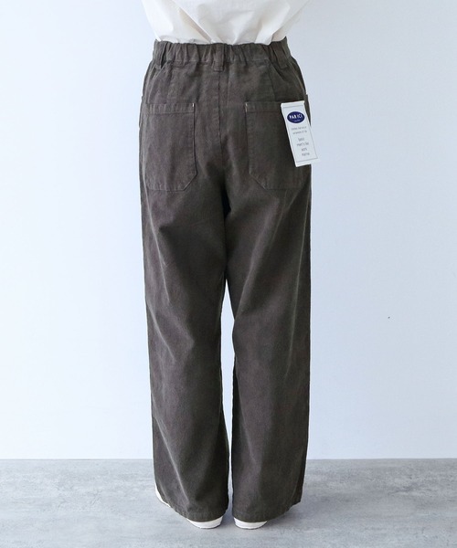 【セール】14Wコーデュロイ 製品染めストレートパンツ（その他パンツ）｜PAR ICI（パーリッシィ）