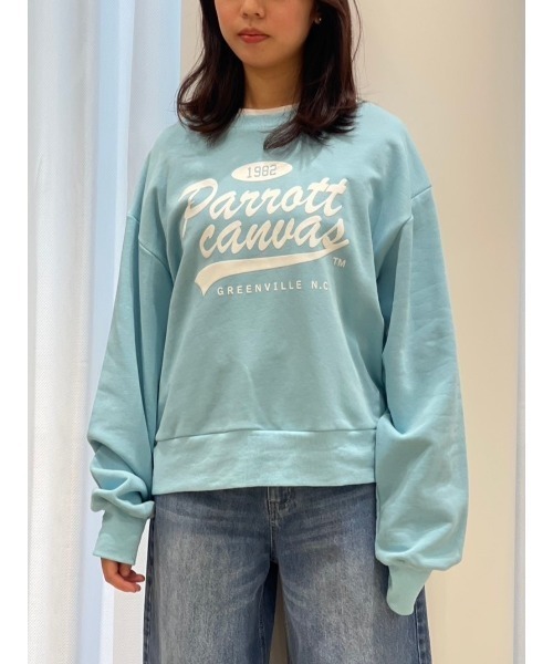 セール】PC Athletic logo crew sweat（スウェット）｜PARROTT
