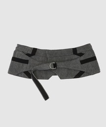【関税込み】Paula Canovas Del Vas グレー Strap デニム ベルト 0431414073470cl_05?$VS_1500$
