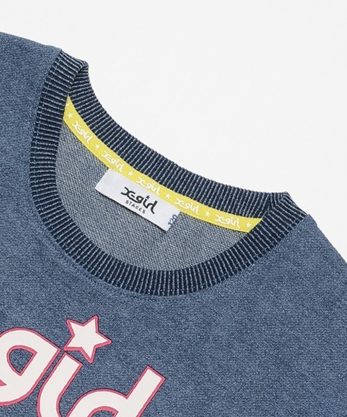 X-girl Stages(エックスガールステージス)の「【スポンジ・ボブ】半袖Tシャツワンピース(ワンピース・キッズ・ピンク/ブルー・140cm/110cm/100cm/130cm/120cm/90cm)」の6枚目の写真