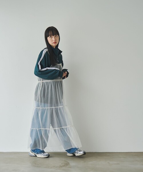 UMBRO(アンブロ)の「UMBRO(アンブロ)別注トラックジャケット(ジャージ・レディース・ブラック/ダークグリーン/ネイビー・FREE)」の15枚目の写真