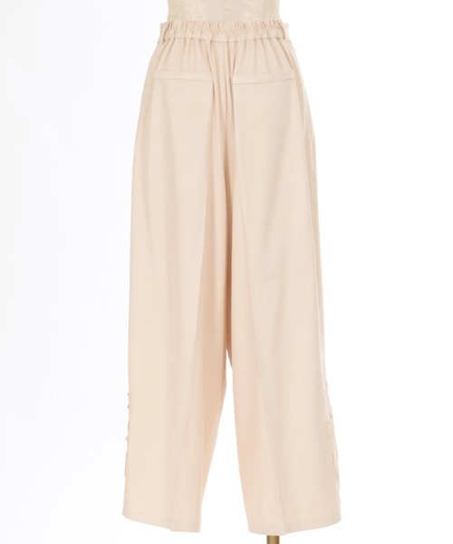 axes femme（アクシーズファム）の「モチーフレースワイドパンツ（その他パンツ・レディース・ブラック/ベージュ/ブルーグリーン・FREE）」の19枚目の写真