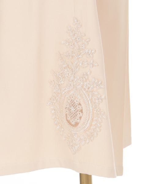 axes femme（アクシーズファム）の「モチーフレースワイドパンツ（その他パンツ・レディース・ブラック/ベージュ/ブルーグリーン・FREE）」の15枚目の写真