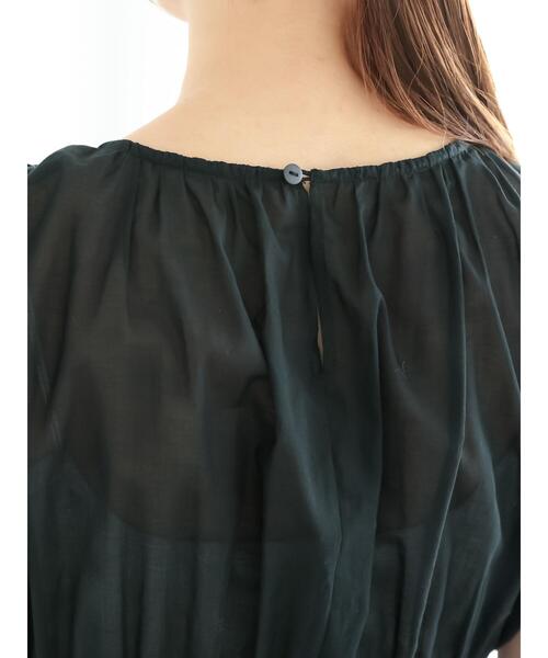 Te chichi（テチチ）の「コットンボイル切替ギャザーワンピース（ワンピース・レディース・キャメル/オリーブ/ブラック・F）」の19枚目の写真