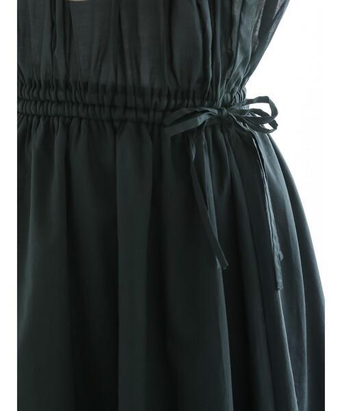 Te chichi（テチチ）の「コットンボイル切替ギャザーワンピース（ワンピース・レディース・キャメル/オリーブ/ブラック・F）」の18枚目の写真