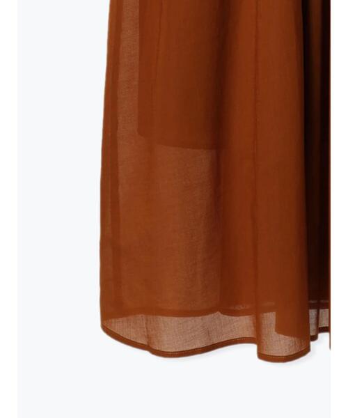 Te chichi（テチチ）の「コットンボイル切替ギャザーワンピース（ワンピース・レディース・キャメル/オリーブ/ブラック・F）」の11枚目の写真