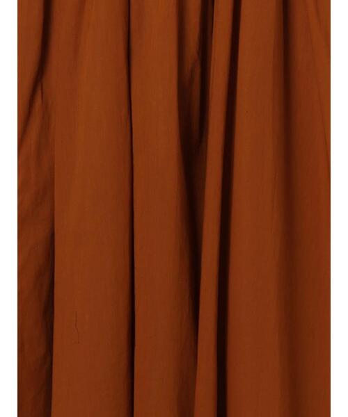 Te chichi（テチチ）の「コットンボイル切替ギャザーワンピース（ワンピース・レディース・キャメル/オリーブ/ブラック・F）」の9枚目の写真