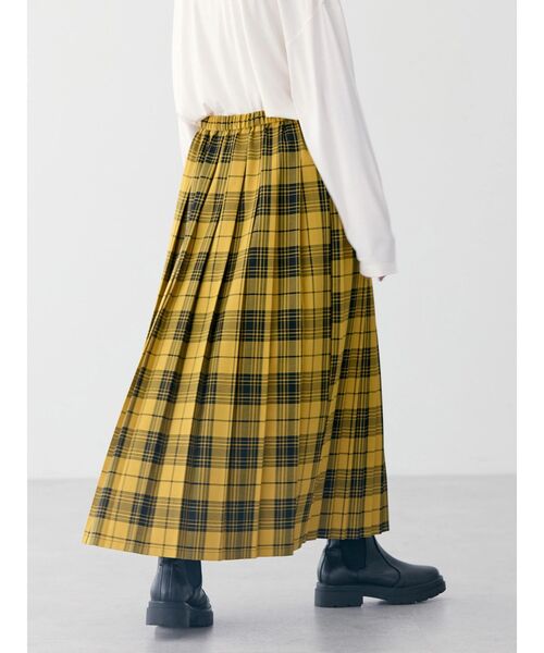 AMERICAN HOLIC（アメリカンホリック）の「アソートチェックプリーツスカート（スカート・レディース・パープル/ブラウン/イエロー/グリーン・M/L）」の10枚目の写真