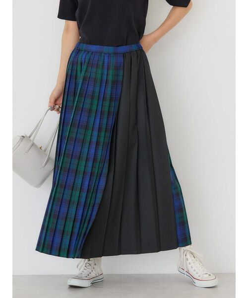 AMERICAN HOLIC（アメリカンホリック）の「アソートチェックプリーツスカート（スカート・レディース・パープル/ブラウン/イエロー/グリーン・M/L）」の15枚目の写真