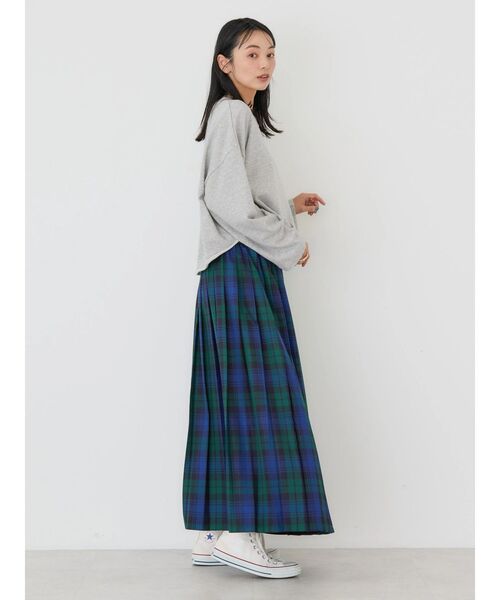 AMERICAN HOLIC（アメリカンホリック）の「アソートチェックプリーツスカート（スカート・レディース・パープル/ブラウン/イエロー/グリーン・M/L）」の22枚目の写真