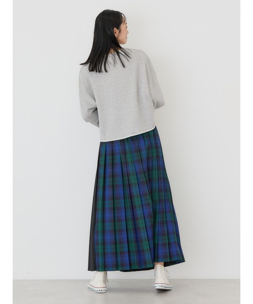 PERRY ELLIS checked スカート 90584567b_b_55_500.jpg