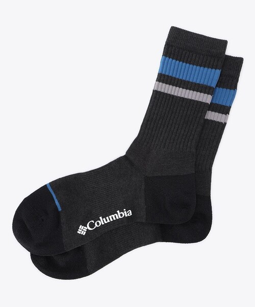 Columbia(コロンビア)の「Columbia/ タウンハイツクルーソックス /コロンビア /抗菌防臭加工(ソックス/靴下・レディース・ストーン/グリーン/ブラック・L/XL/S/M)」の4枚目の写真
