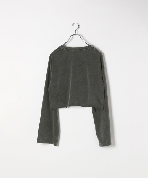 PAGEBOY(ページボーイ)の「フラワーダブルロゴロンT(Tシャツ/カットソー・レディース・オフホワイト/ブラック・FREE)」の19枚目の写真