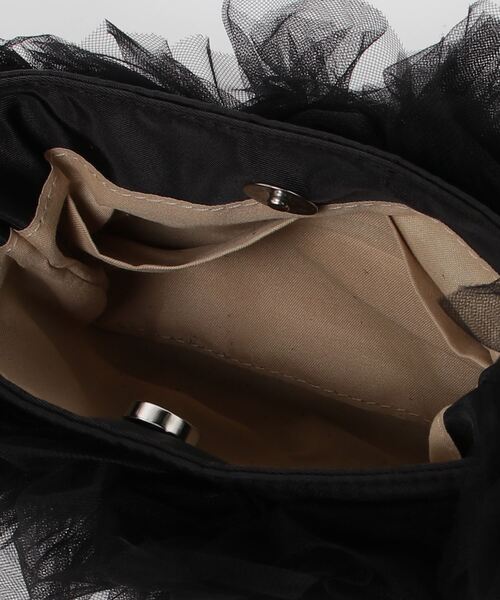 poiregnee（ポワニェ）の「［select］チュールフリルショルダーバッグ（ショルダーバッグ・レディース・ホワイト/グレー/ブラック・FREE）」の8枚目の写真