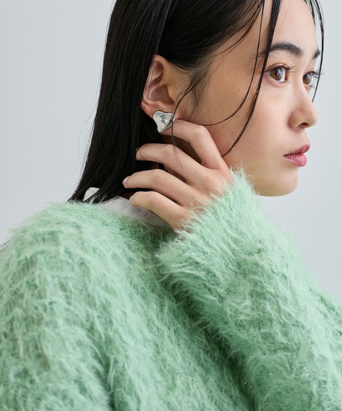 VIS(ビス)の「ハートピアス(ピアス(両耳用)・レディース・シルバー/ゴールド・FREE)」の9枚目の写真