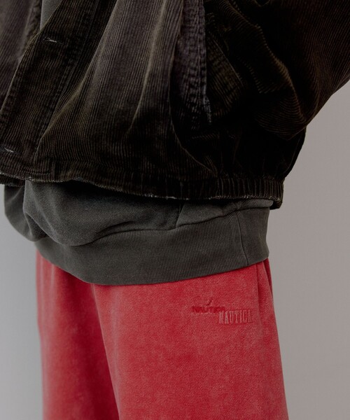 NAUTICA(ノーティカ)の「NAUTICA/ノーティカ Bleach Washed Hidden Logo Sweat Pants/ブリーチ ウォッシュド ヒドゥンロゴ スウェットパンツ(スウェットパンツ・メンズ・ブラック/ネイビー/レッド/グレー・X-LARGE/LARGE/MEDIUM/SMALL)」の13枚目の写真