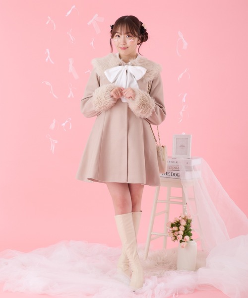 セール】フェイクファーカラーコート【ZOZOTOWN限定アイテム】（その他