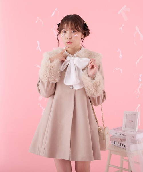 セール】フェイクファーカラーコート【ZOZOTOWN限定アイテム】（その他