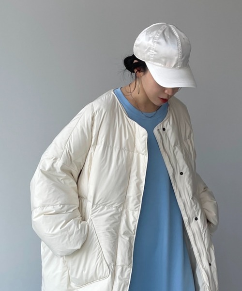wee9s(ウィークス)の「buddy satin cap / バディサテンキャップ(キャップ・レディース・ブラック/アイボリー/ベビーピンク・FREE)」の1枚目の写真
