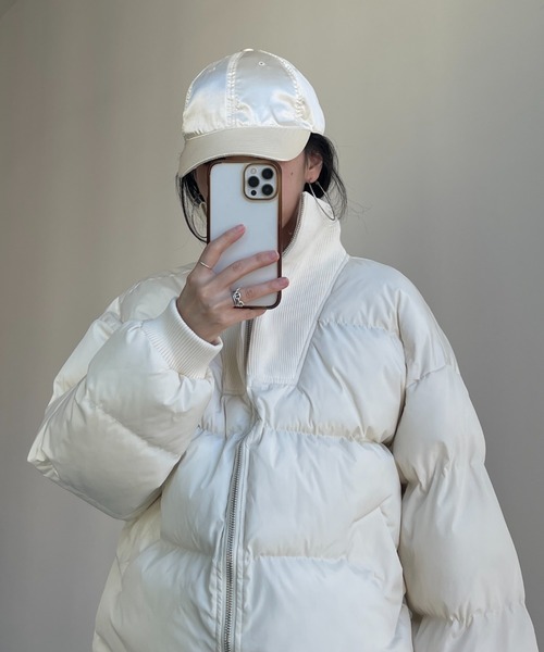 wee9s(ウィークス)の「buddy satin cap / バディサテンキャップ(キャップ・レディース・ブラック/アイボリー/ベビーピンク・FREE)」の10枚目の写真