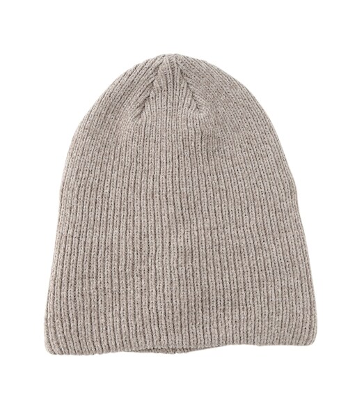 SHOO・LA・RUE(シューラルー)の「◆モールビーニー(ニットキャップ/ビーニー・レディース・ボルドー/ブラック/チャコールグレー/ナチュラル・00)」の4枚目の写真