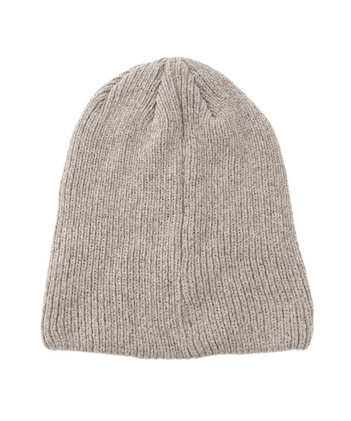 SHOO・LA・RUE(シューラルー)の「◆モールビーニー(ニットキャップ/ビーニー・レディース・ボルドー/ブラック/チャコールグレー/ナチュラル・00)」の6枚目の写真