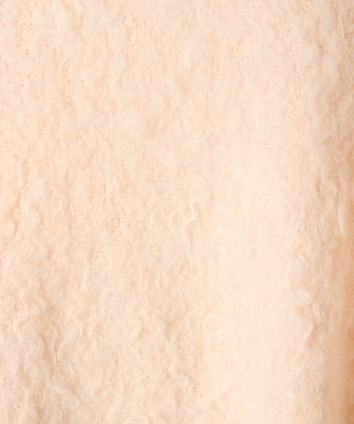 Heather（ヘザー）の「シャギーチュニックカーディガン　153012（カーディガン/ボレロ・レディース・アイボリー/グレー/ベージュ/ブルー/ピンク/レッド・FREE）」の17枚目の写真