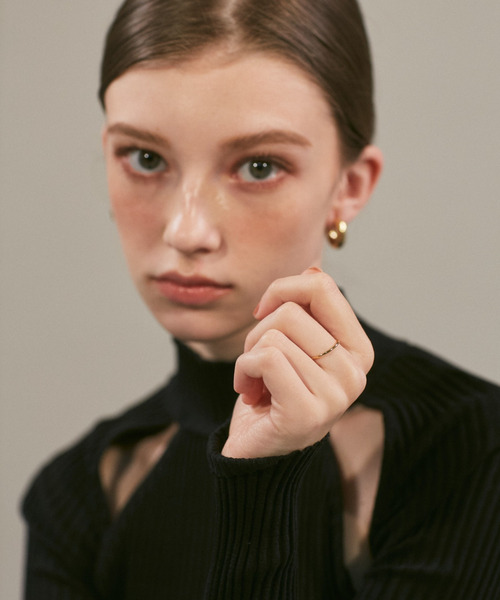 ciite' surgical stainless（シーテサージカルステンレス）の「【 金属アレルギー対応 】 シンプルリング サージカルステンレス（リング・レディース・シルバー/ゴールド・11号/7号/9号/13号/15号/4号）」の6枚目の写真