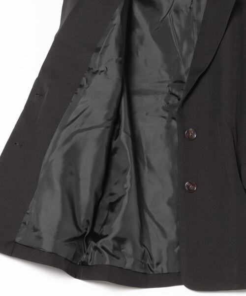 reca（レカ）の「【セットアップ可】オーバーサイズツイルジャケット（スーツジャケット・レディース・ブラック/ブラウン・FREE）」の4枚目の写真