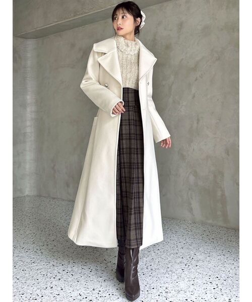 RESEXXY（リゼクシー）の「ラメシャギータートルネックニットトップス（ニット/セーター・レディース・ブラック/ベージュ/ピンク・FREE）」の19枚目の写真