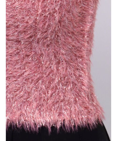 RESEXXY（リゼクシー）の「ラメシャギータートルネックニットトップス（ニット/セーター・レディース・ブラック/ベージュ/ピンク・FREE）」の12枚目の写真