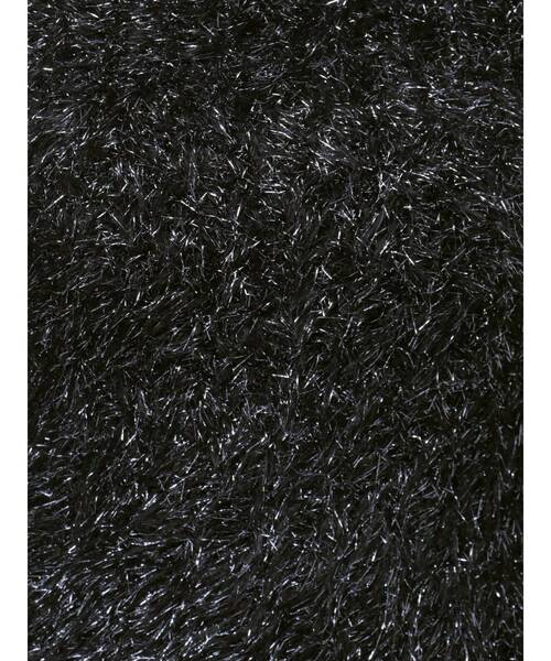 RESEXXY（リゼクシー）の「ラメシャギータートルネックニットトップス（ニット/セーター・レディース・ブラック/ベージュ/ピンク・FREE）」の9枚目の写真